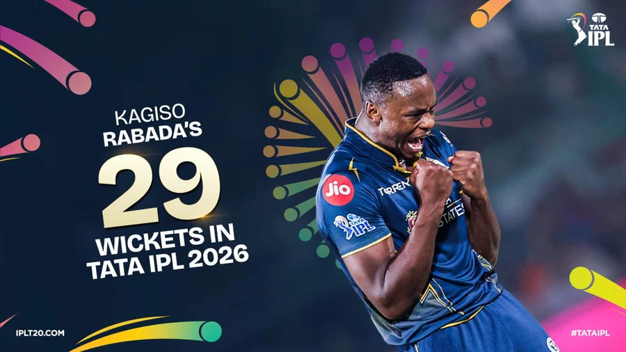 All 29 wickets by Kagiso Rabada in TATA IPL 2026